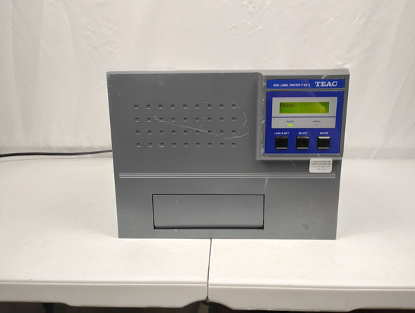 TEAC P-55 CD/DVD Disk Label Printer | P/N: 19610200-90 | Powers Up