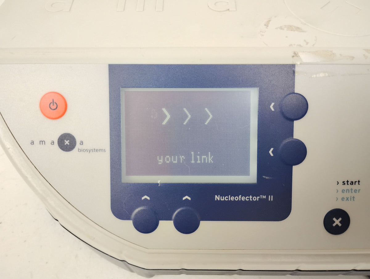 Amaxa Biosystems Nucleofector II Electoporator Transfection System