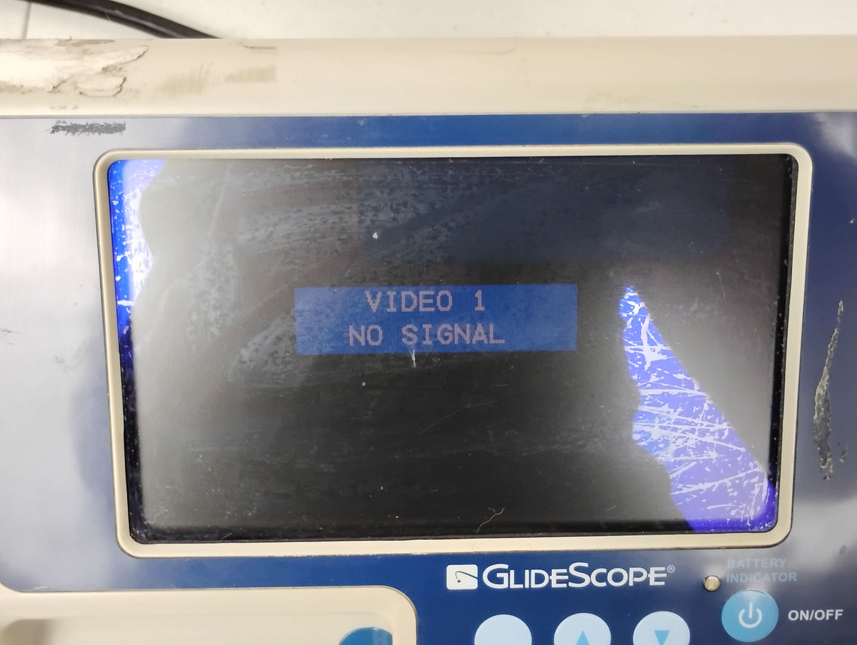 Verathon GlideScope 0231-0003 Portable GVL Monitor Patient Monitor
