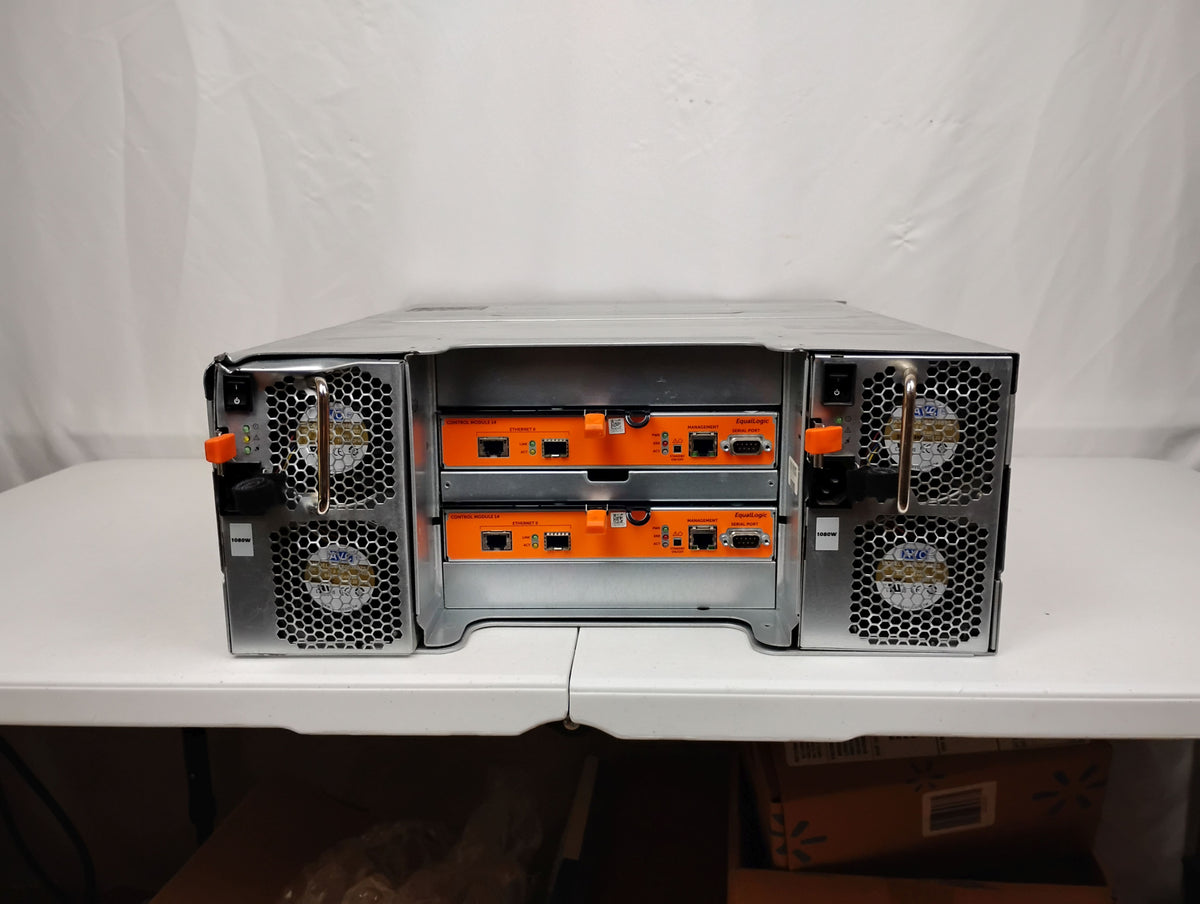 Dell Equallogic PS6110 ISCSI 24 Bay 3.5" SAN Storage System | SHIPPING DAMAGE |  No HDD or Caddies
