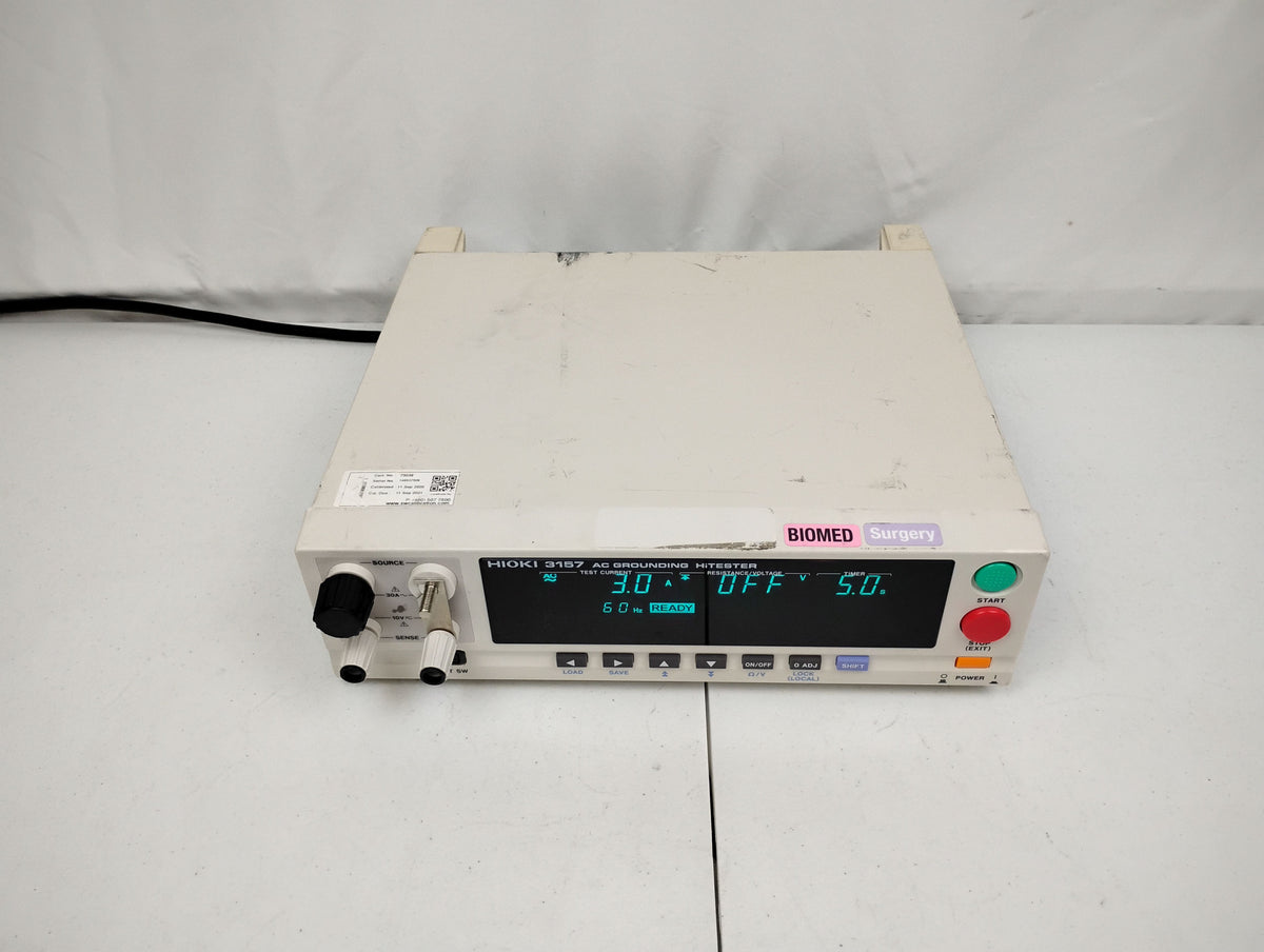 Hioki 3157 AC Grounding HiTester Meter