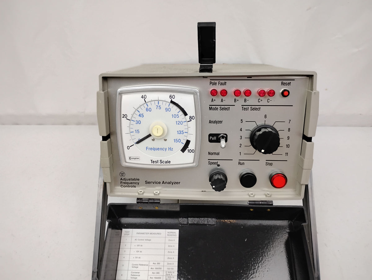 Westinghouse Accutrol 300 Service Analyzer w/ Manual