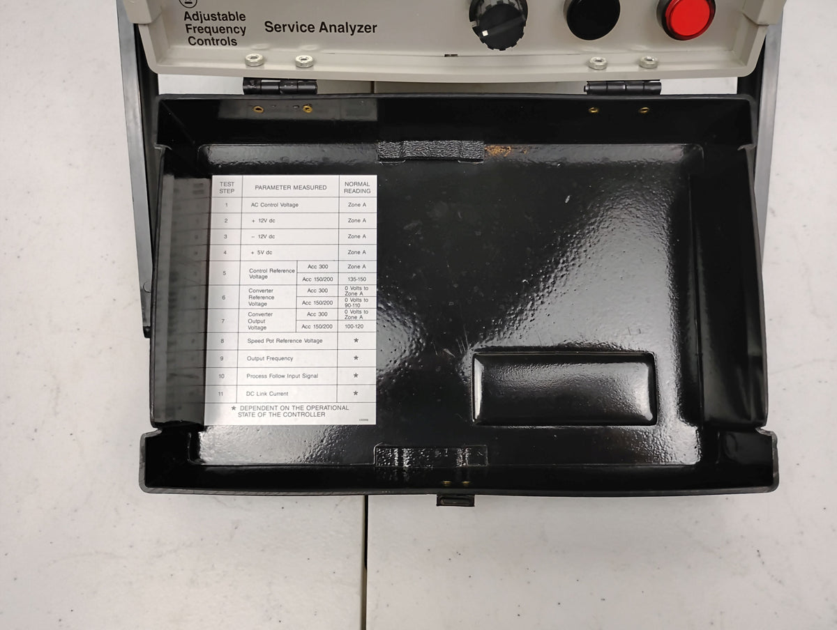 Westinghouse Accutrol 300 Service Analyzer w/ Manual