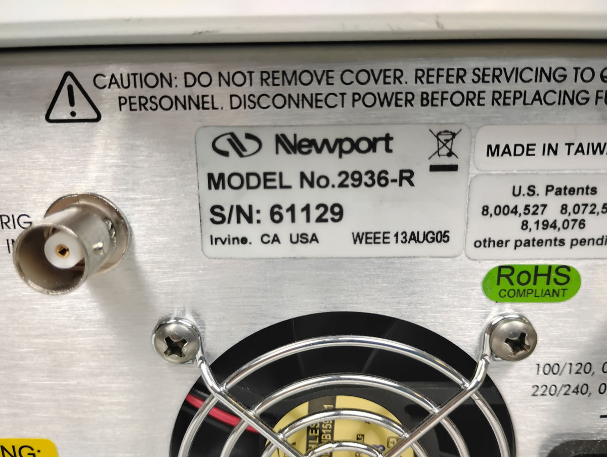 Newport 2936-R Dual Channel High Performance Optical Power & Energy Meter