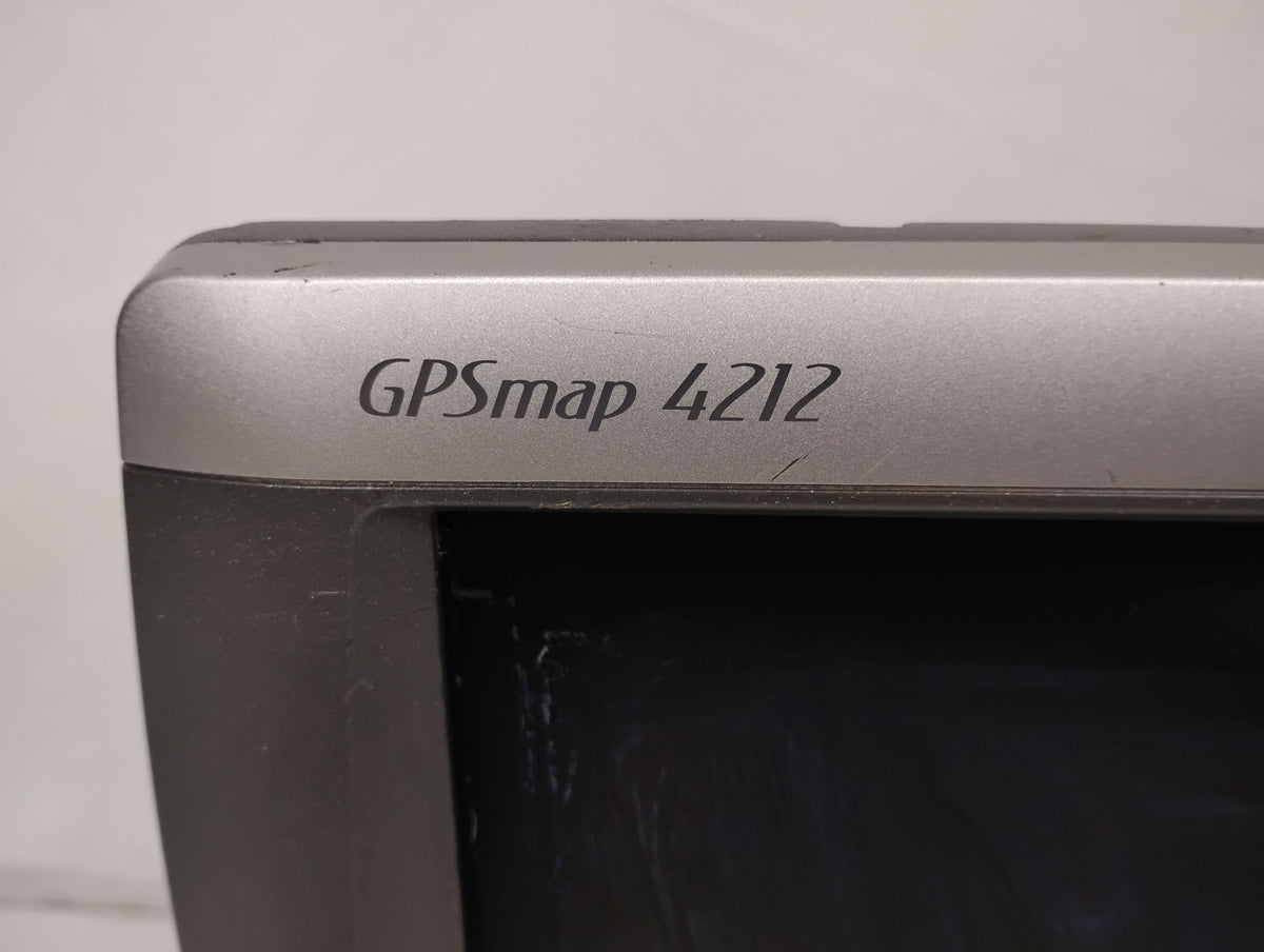 Garmin GPSMAP 4212 GPS Chartplotter Display | Functional but Sun Damaged