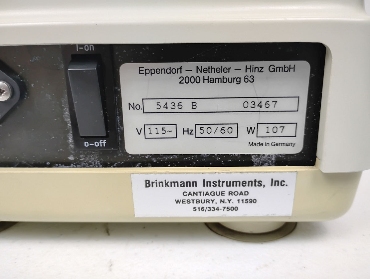 Eppendorf Thermomixer 5436 Incubator Shaker - Powers Up