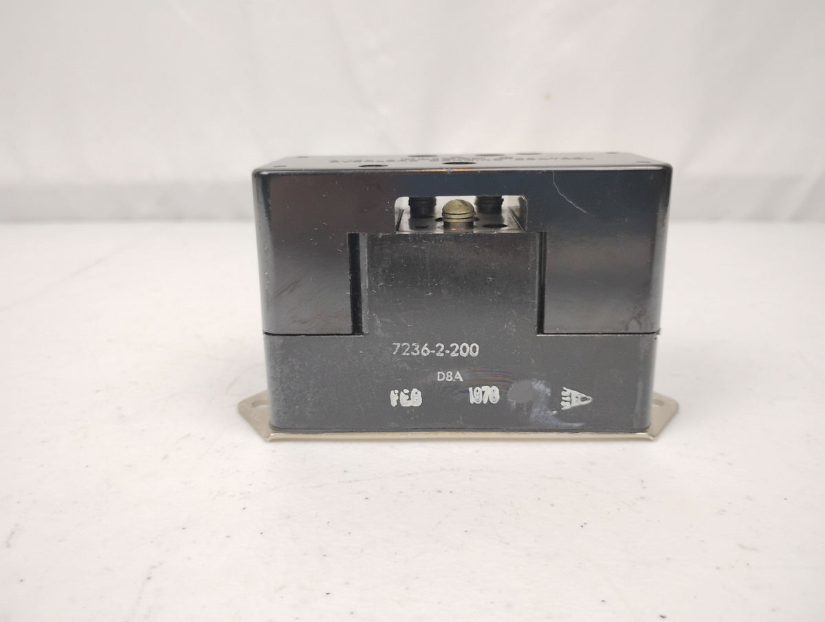 Klixon 7236-2-200 Aircraft Overload Sensor Circuit Breaker