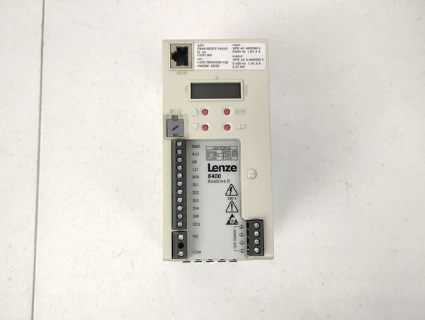 Lenze 8400 Series E84AVSCE3714SX0 Baseline D Frequency Inverter Drive