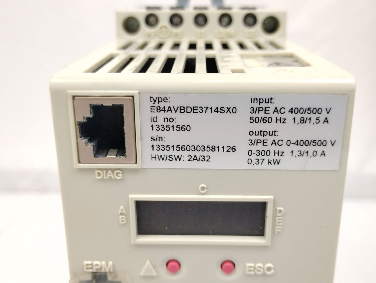 Lenze 8400 Series E84AVSCE3714SX0 Baseline D Frequency Inverter Drive