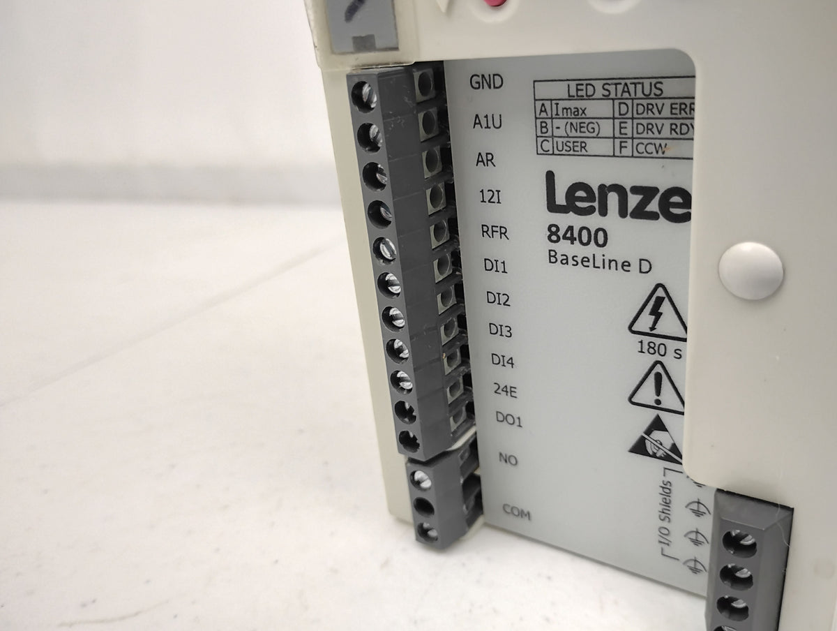 Lenze 8400 Series E84AVSCE3714SX0 Baseline D Frequency Inverter Drive