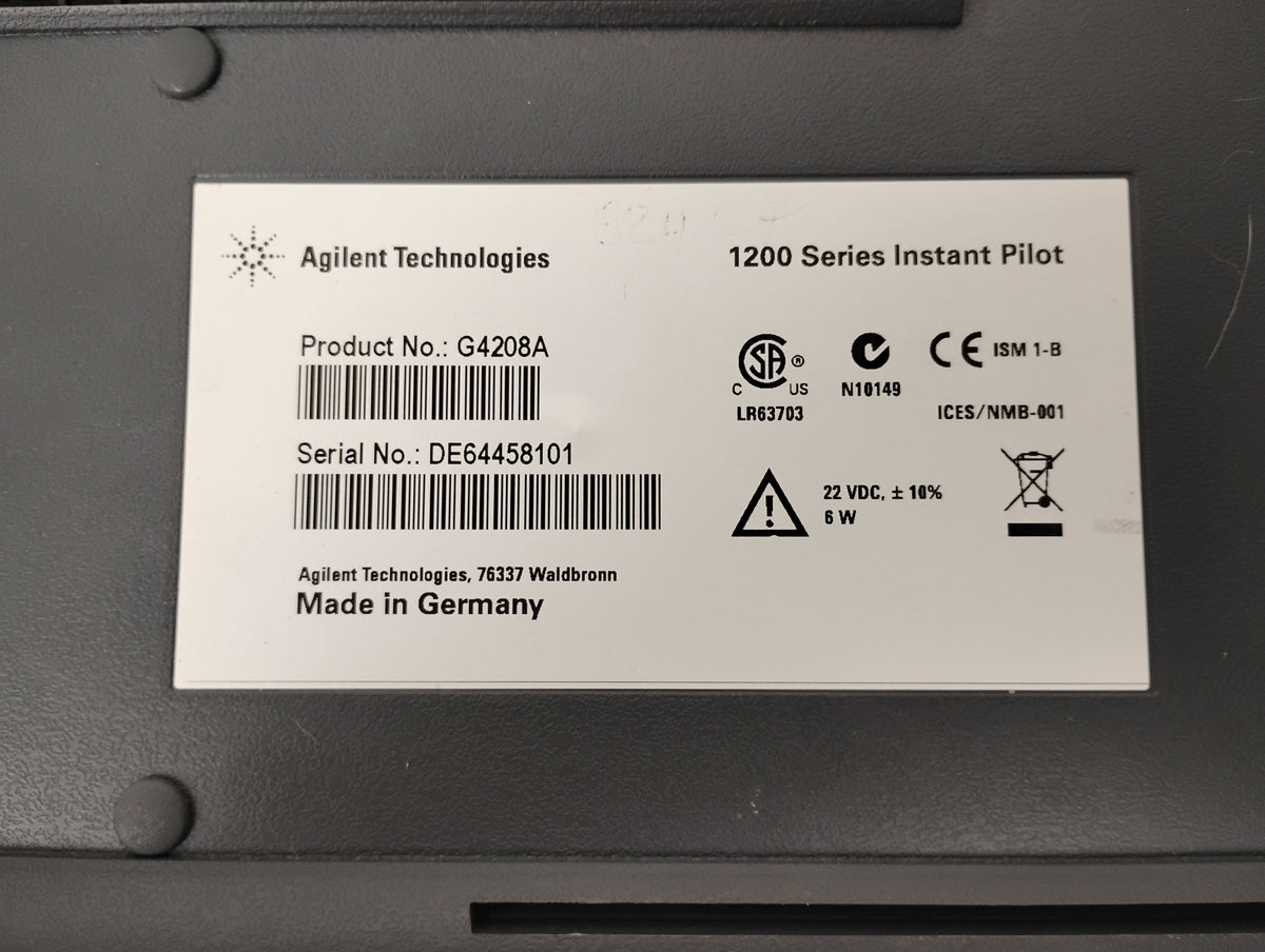 Agilent G4208A 1200 Series Instant Pilot HPLC Controller