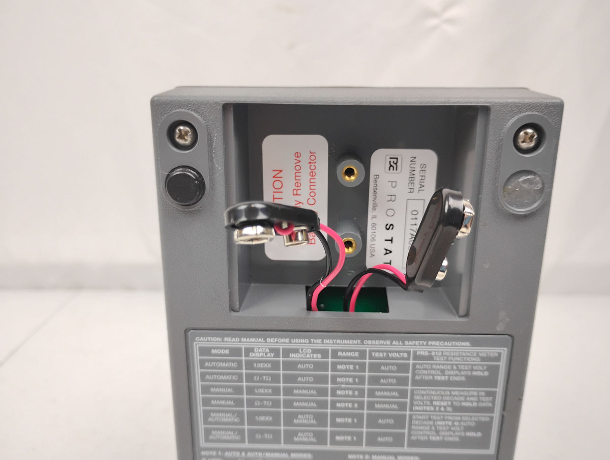 Prostat PRS-812 Surface Resistance Meter w/ Prostat PRS-800LB Probes