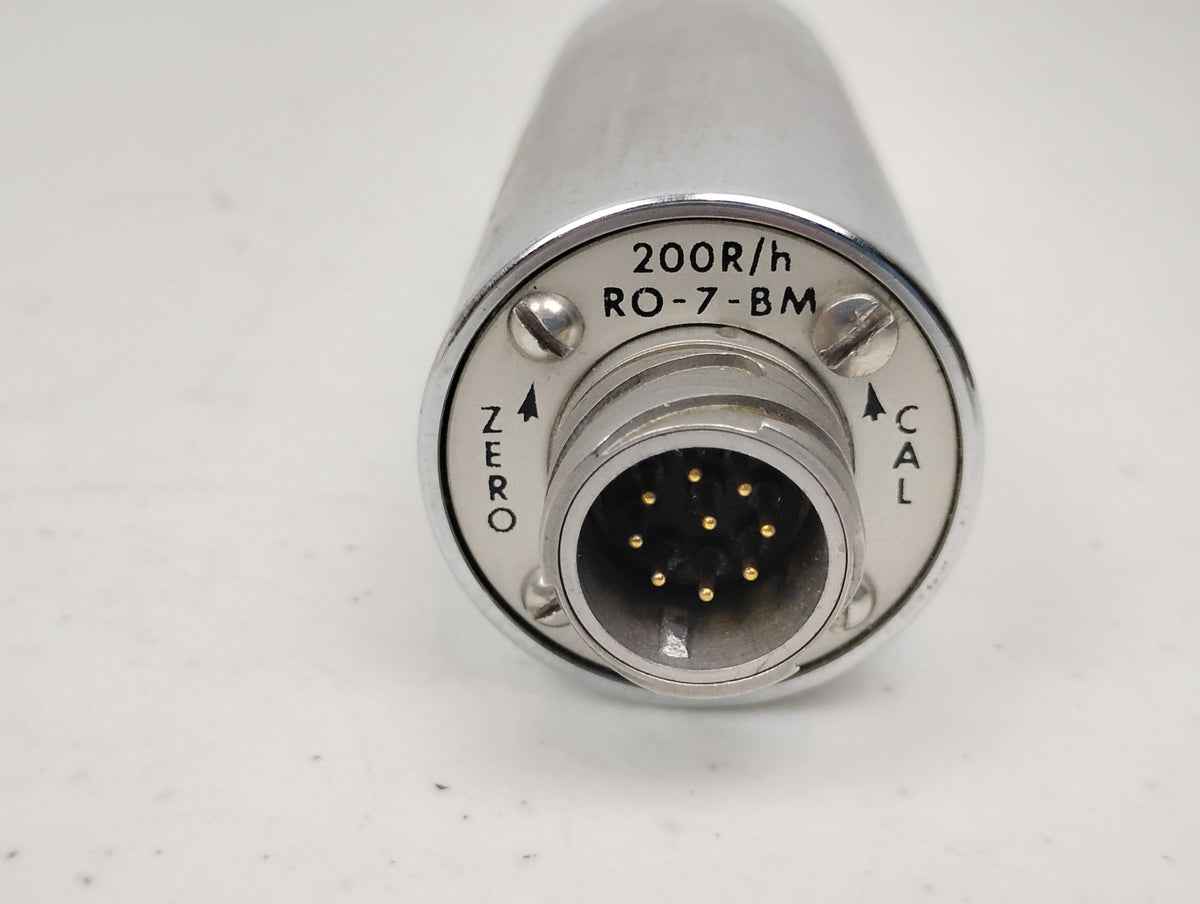 Eberline RO-7-BM Mid Range Radiation Detector Ion Chamber Probe | 200R/h