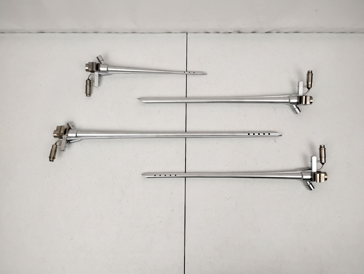 Lumenis Sharplan 781 CO2 Laser Bronchoscope Set | B-L Coupler, x4 Bronchoscope Tubes, Case & More
