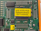Emhart Tucker Weidmuller Platine E577B-C Rev 2.0 Robot Control Board w/ E486B 2Mb Battery Backup