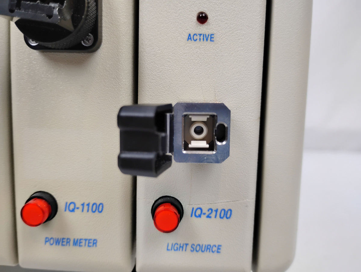 EXFO IQ-203 Optical Test System w/ IQ-1100, IQ-2100, & IQ-3200 | Powers Up
