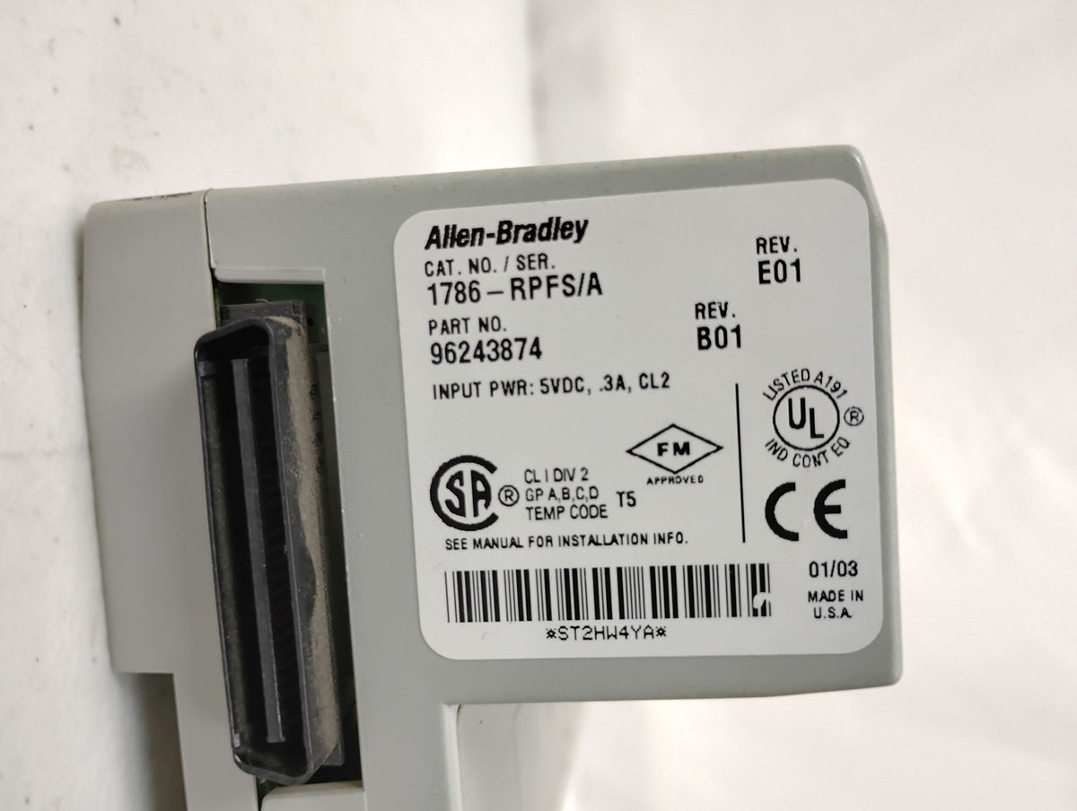 Allen-Bradley 1786-RPFS/A ControlNET Fiber Module