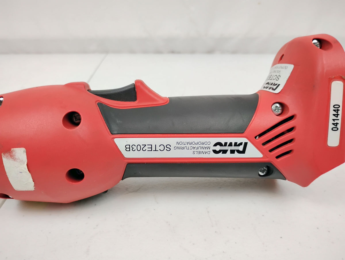DMC Daniels Manufacturing SCTE203B Battery Powered Safe-T-Cable Crimp Tool | No Battery