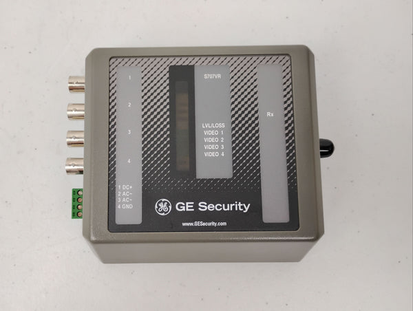 GE Security Interlogix S707VT-ESTL 4 Channel Fiber Optic Video Transmitter