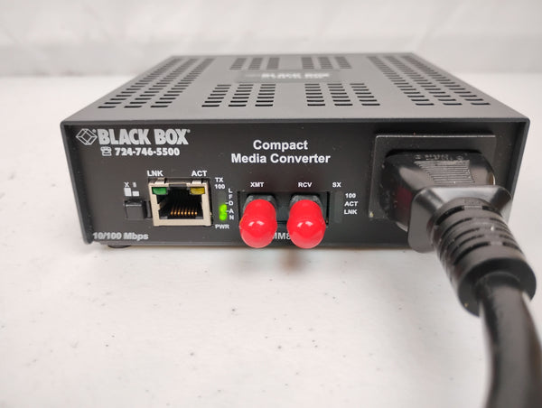 Black Box MM850 10/100 Autosensing Media Converter | P/N: LMC7001A-R4