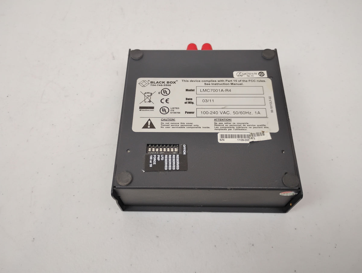 Black Box MM850 10/100 Autosensing Media Converter | P/N: LMC7001A-R4