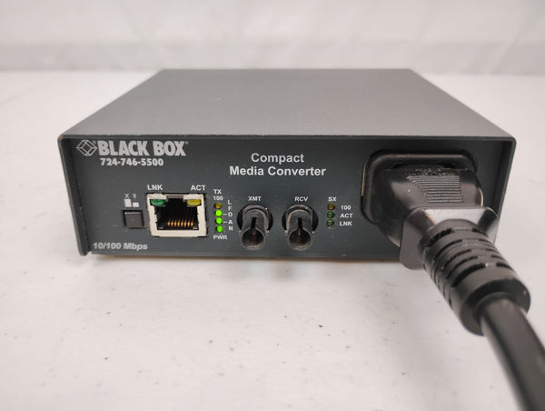 Black Box LMC7001A-R2 Compact Media Converter | 10/100Mbps