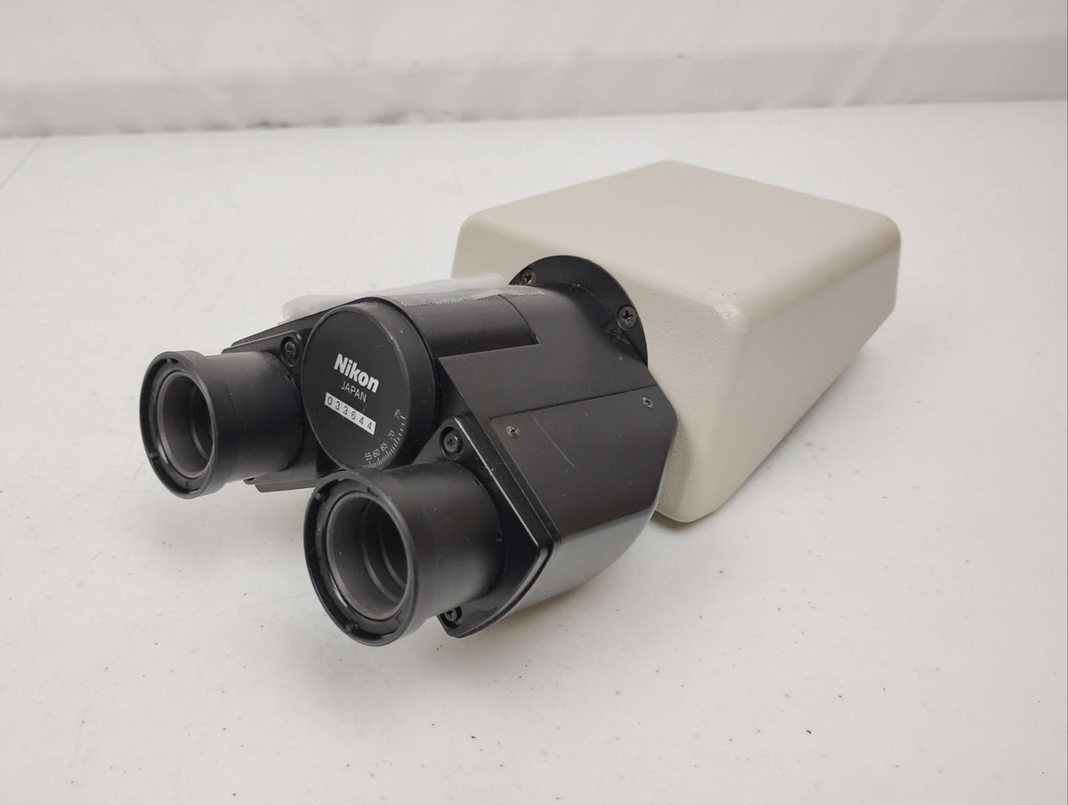 Nikon Binocular Microscope Head for Optiphot & Labophot