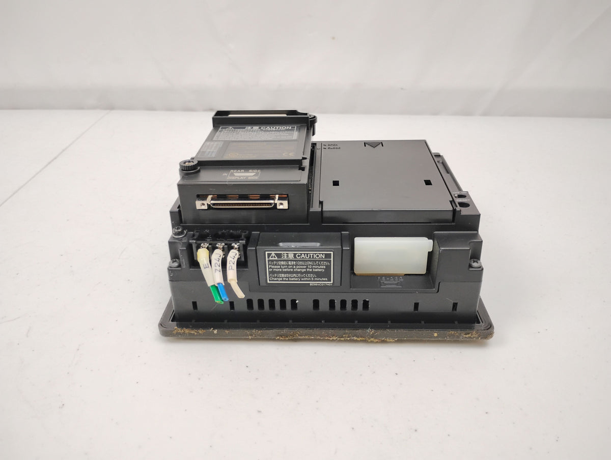 Mitsubishi GT1555-QTBD GOT1000 Operator Terminal w/ GT15-QBUS Interface Unit