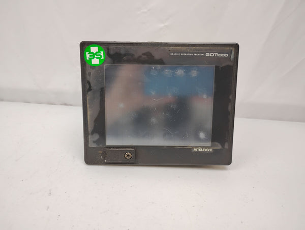 Mitsubishi GT1555-QTBD GOT1000 Operator Terminal w/ GT15-75QBUSL Interface Unit