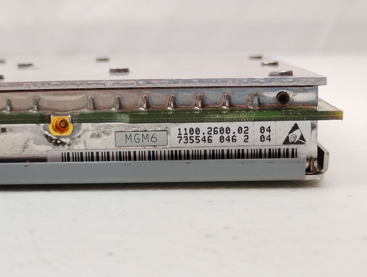 Rohde & Schwarz 1100.2600 1100.2600.02 Reference Board for CRTU-RU Proto Tester
