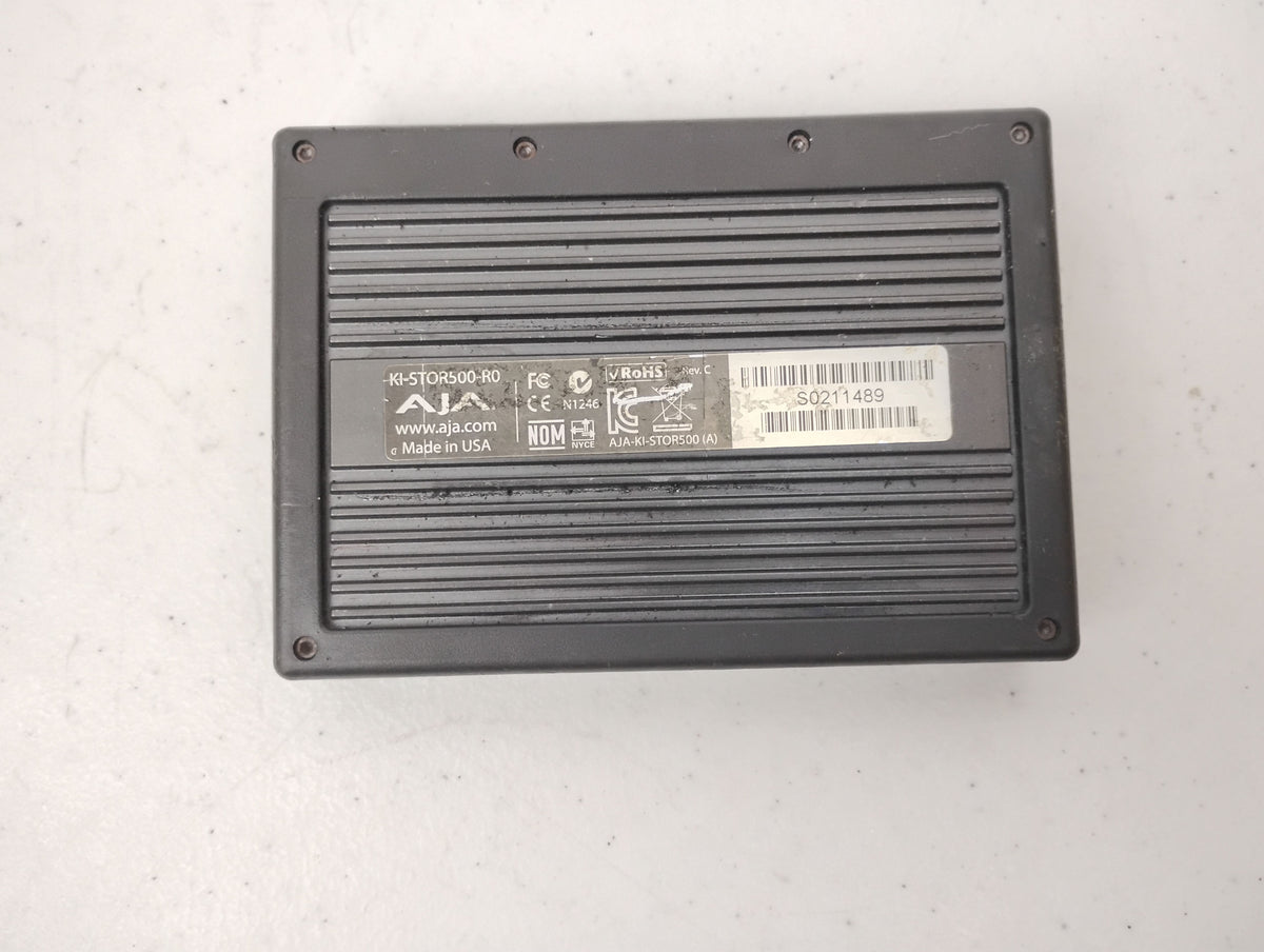 AJA KI-STOR500-R0 500GB HDD Hard Drive Storage Module For Ki Pro
