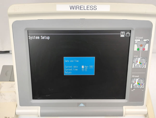 GE MAC 5500 HD Resting Electrocardiogram System ECG Machine