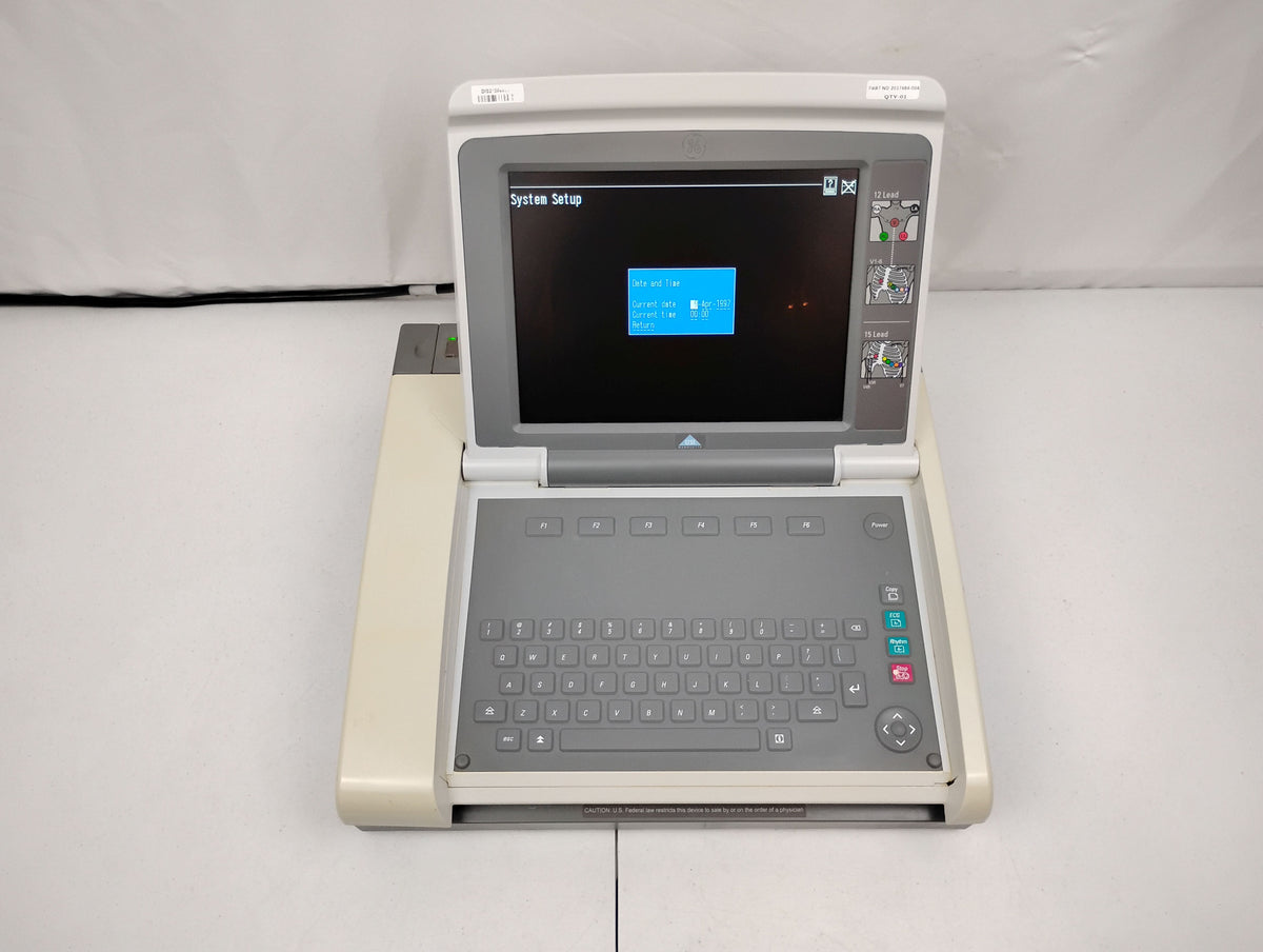 GE MAC 5500 HD Resting Electrocardiogram System ECG Machine