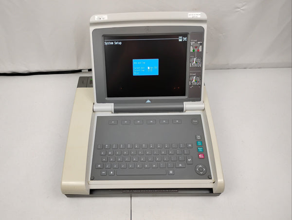GE MAC 5500 HD ECG Machine w/ CAM HD Module & Coiled Patient Cable Host