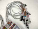 GE MAC 5500 HD ECG Machine w/ CAM HD Module & Coiled Patient Cable Host