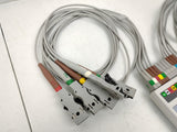 GE MAC 5500 HD ECG Machine w/ CAM HD Module & Coiled Patient Cable Host
