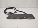 Matrox XMIO2/BOB Breakout Box HD/SD BNC Connectors.| P/N: 63039621908