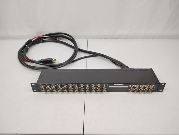 Matrox XMIO2/BOB Breakout Box HD/SD BNC Connectors.| P/N: 63039621908
