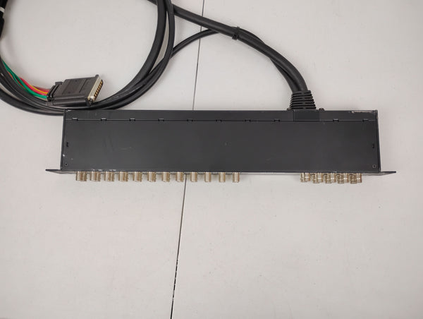Matrox XMIO2/BOB Breakout Box HD/SD BNC Connectors.| P/N: 63039621908