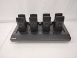 Shure MXWNCS8 8-Port Charging Station with x8 MXW6/C Z10 Transmitter Microphones