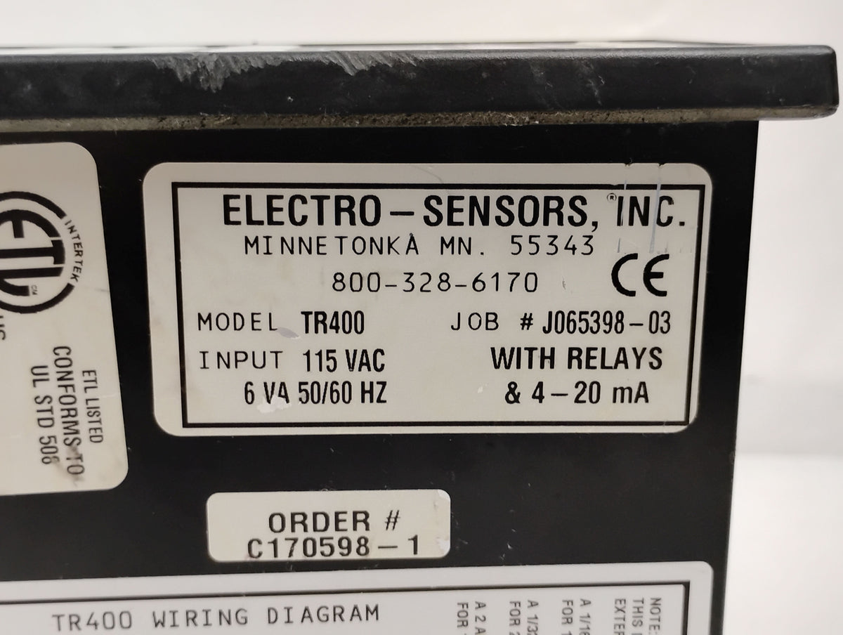 Electro Sensors TR400 Digital Ratemeter