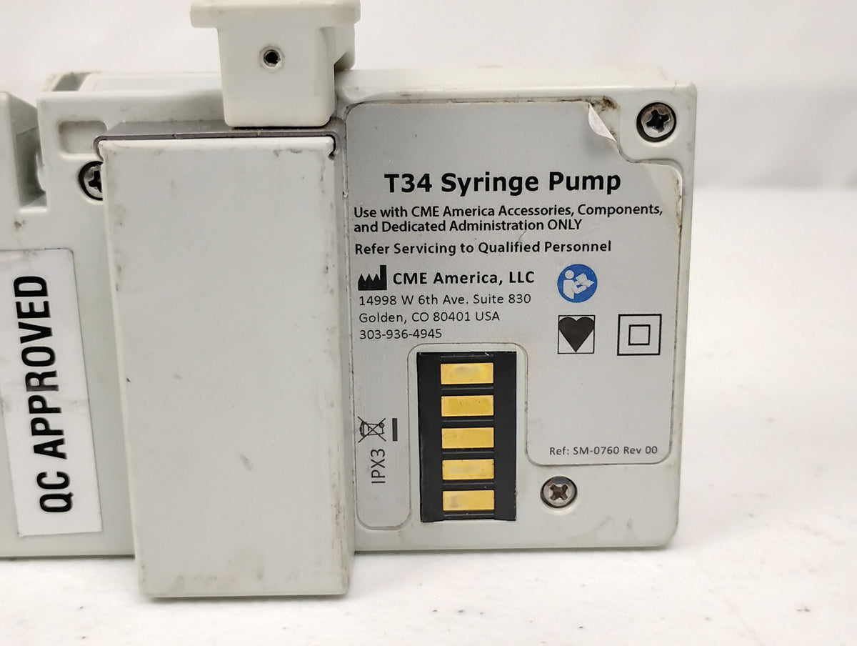 CME McKinley T34 CME Ambulatory Syringe Driver Pump | Niki T34