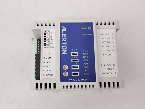 Alerton VXIO-322-HOA BACnet Programmable I/O Expansion Module