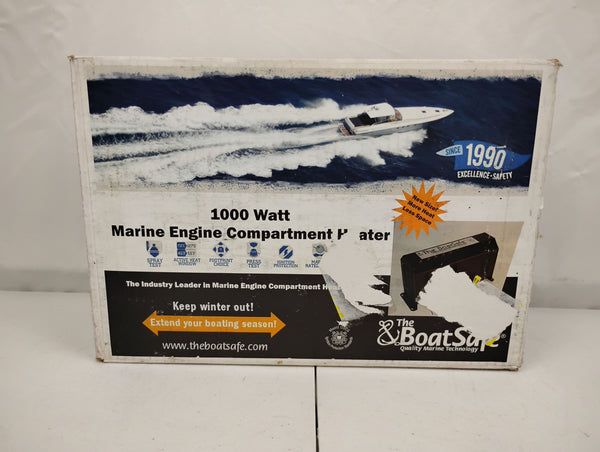 BoatSafe 1000W Boat Engine Compartment Heater | P/N: BSAT-1000 Rev: 1