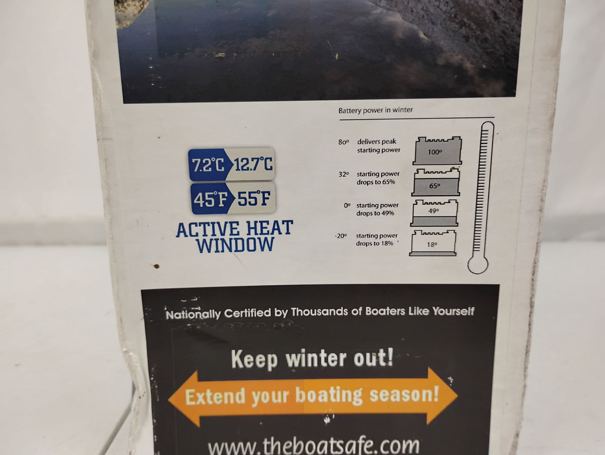 BoatSafe 1000W Boat Engine Compartment Heater | P/N: BSAT-1000 Rev: 1