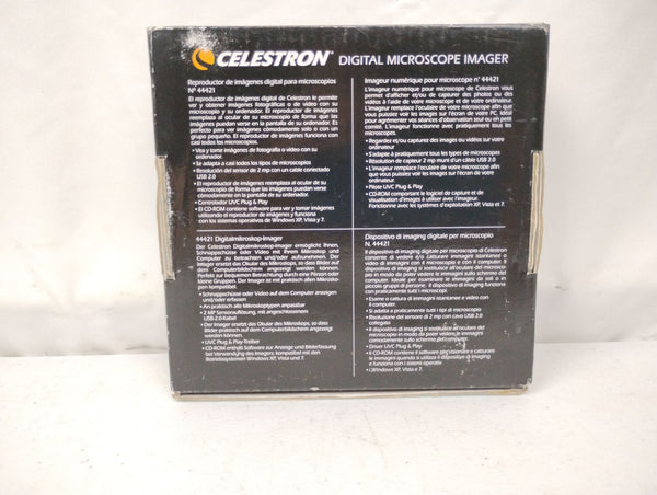 Celestron Digital Microscope Imager 44421 | Celestron 44421 | USB Digital Imaging