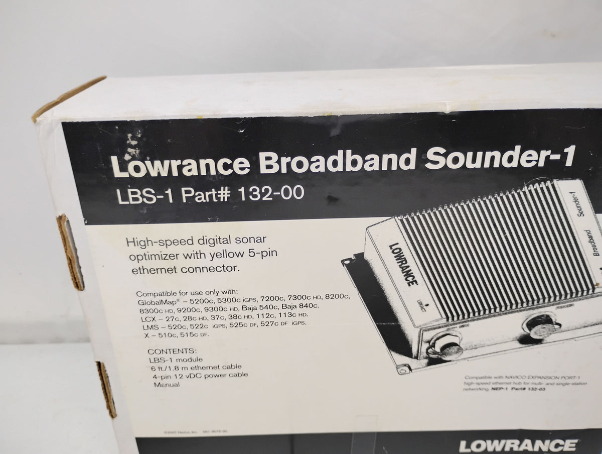 Lowrance LBS-1 Sonar Broadband Sonar Sounder-1 | P/N: 132-00