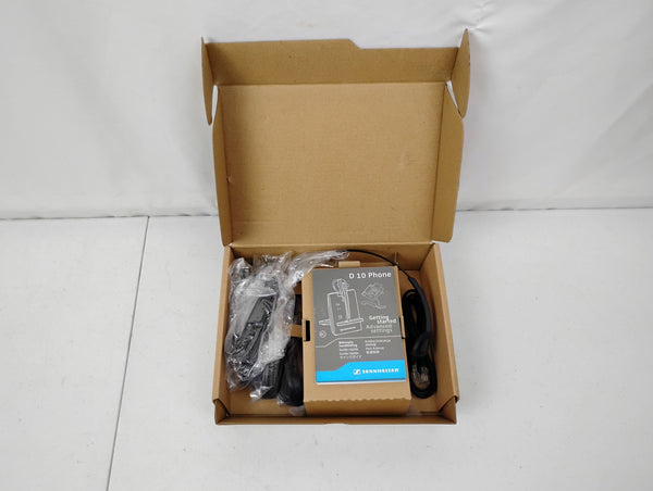 Sennheiser D10 Phone Wireless DECT Headset w/ Base | P/N: 506410