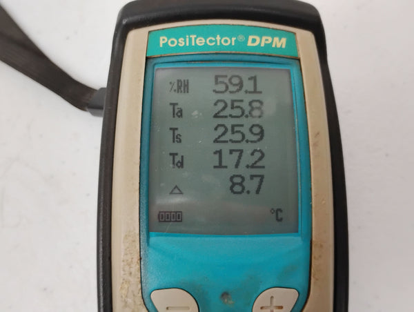 DeFelsko PosiTector DPM DPMI 130266 Standard Dew Point Temp Humidity Meter