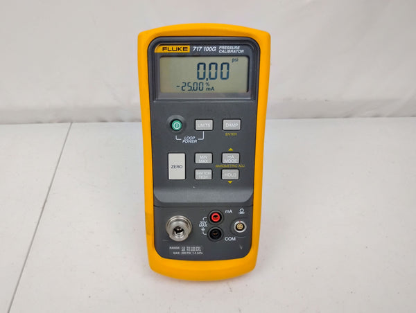 Fluke 717 100G Pressure Calibrator | -12 to 100 PSI